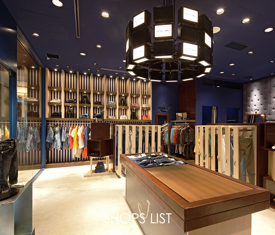 SHOPS LIST