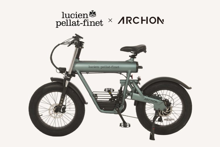 「lucien pellat-finet (ルシアン ペラフィネ)」ARCHONとコラボレーションしたE-BIKEとウェアを発売
